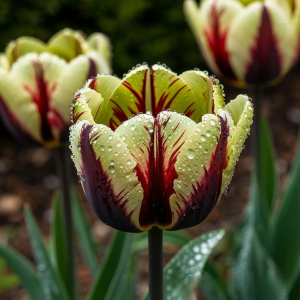 Тюльпан Литл Джем купить по цене от 590р. в интернет-магазине «Посадика» с доставкой почтой в в Казани и по всей России – [изображение №1].